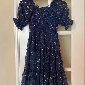 Size 8 mini starry nights dress